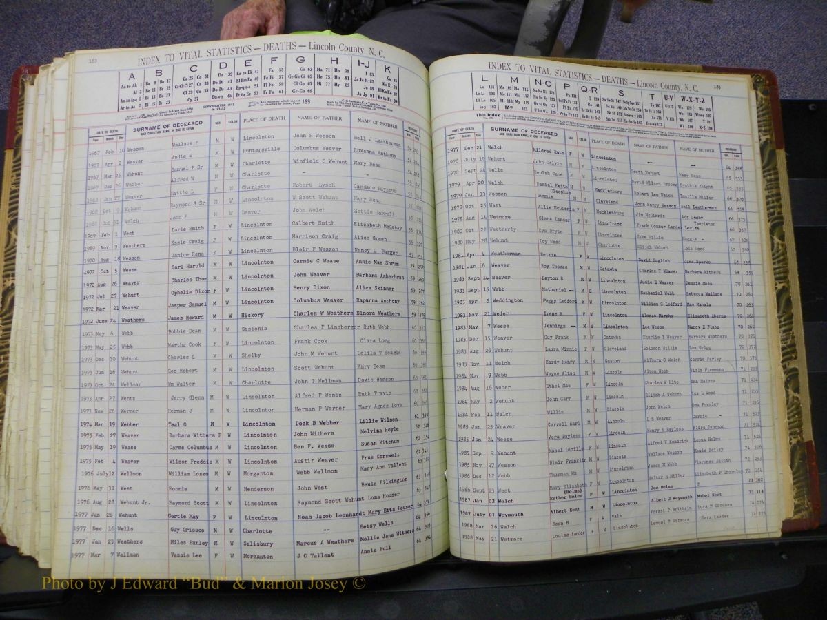 Lincoln Deaths, A-Z, 1913-1991 333.JPG
