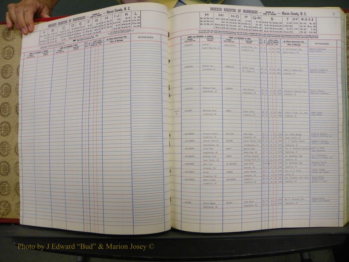 Macon Marriage Index, Male & Female, 1828-1982 677.JPG