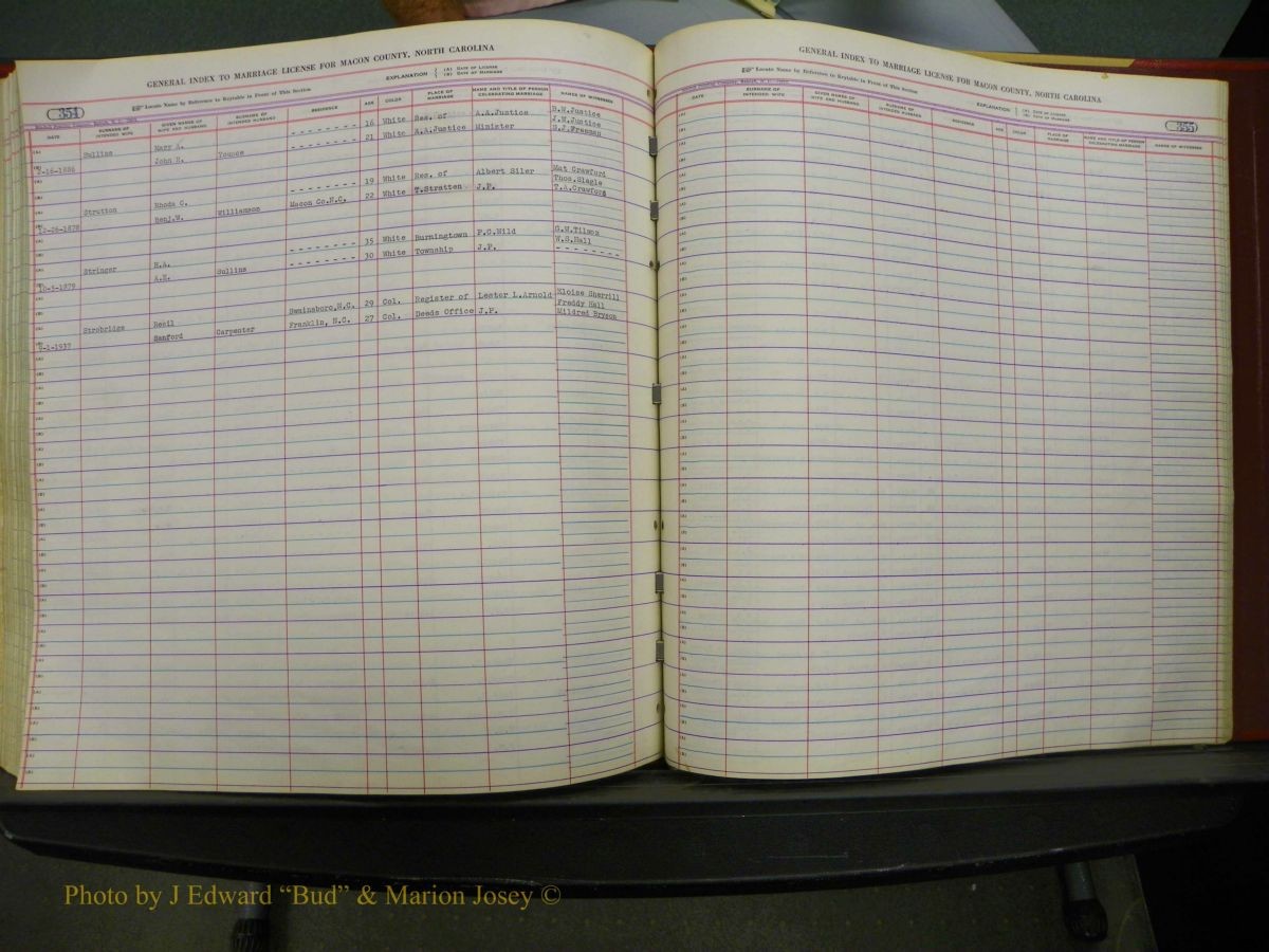 Macon Marriage Index, Male & Female, 1828-1982 433.JPG
