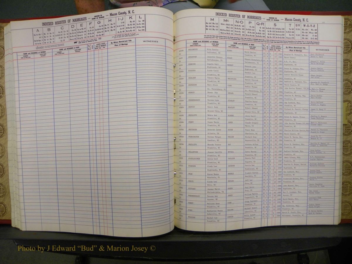Macon Marriage Index, Male & Female 1943-1998 300.JPG