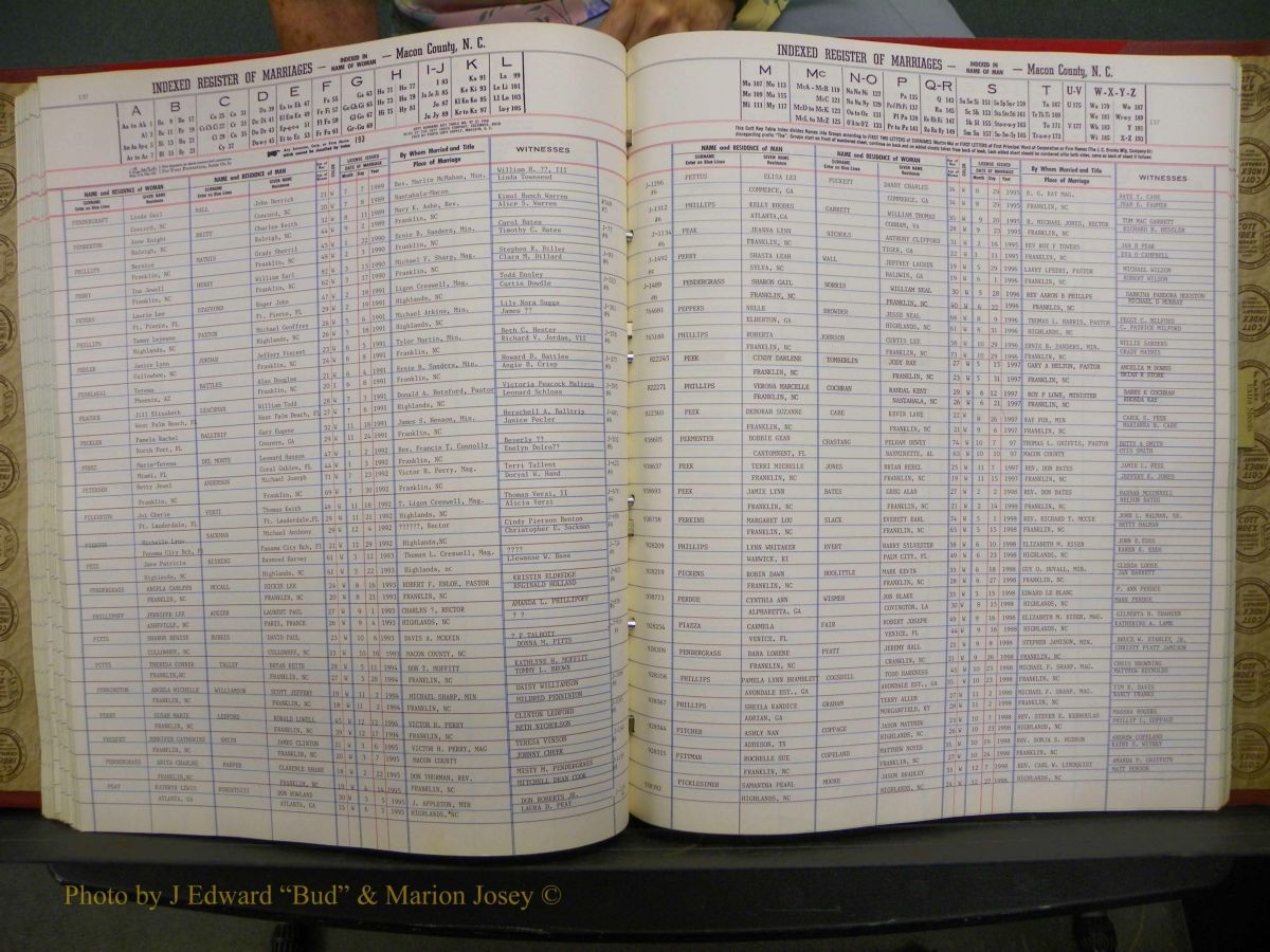 Macon Marriage Index, Male & Female 1943-1998 301.JPG