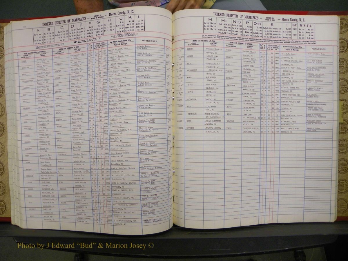 Macon Marriage Index, Male & Female 1943-1998 307.JPG