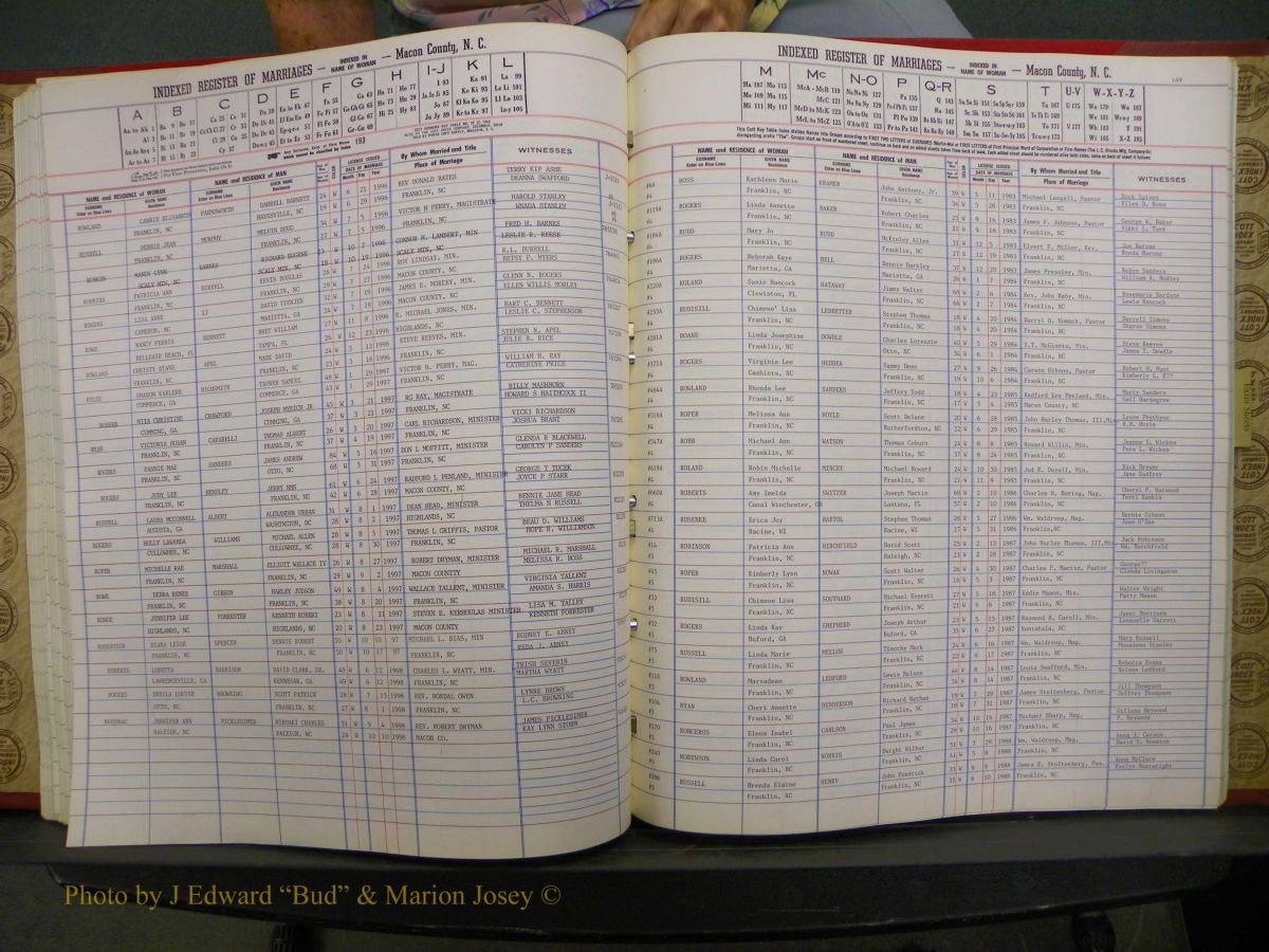Macon Marriage Index, Male & Female 1943-1998 310.JPG
