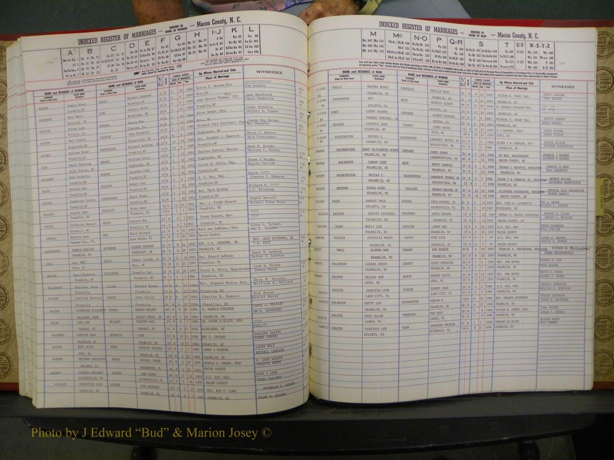 Macon Marriage Index, Male & Female 1943-1998 330.JPG