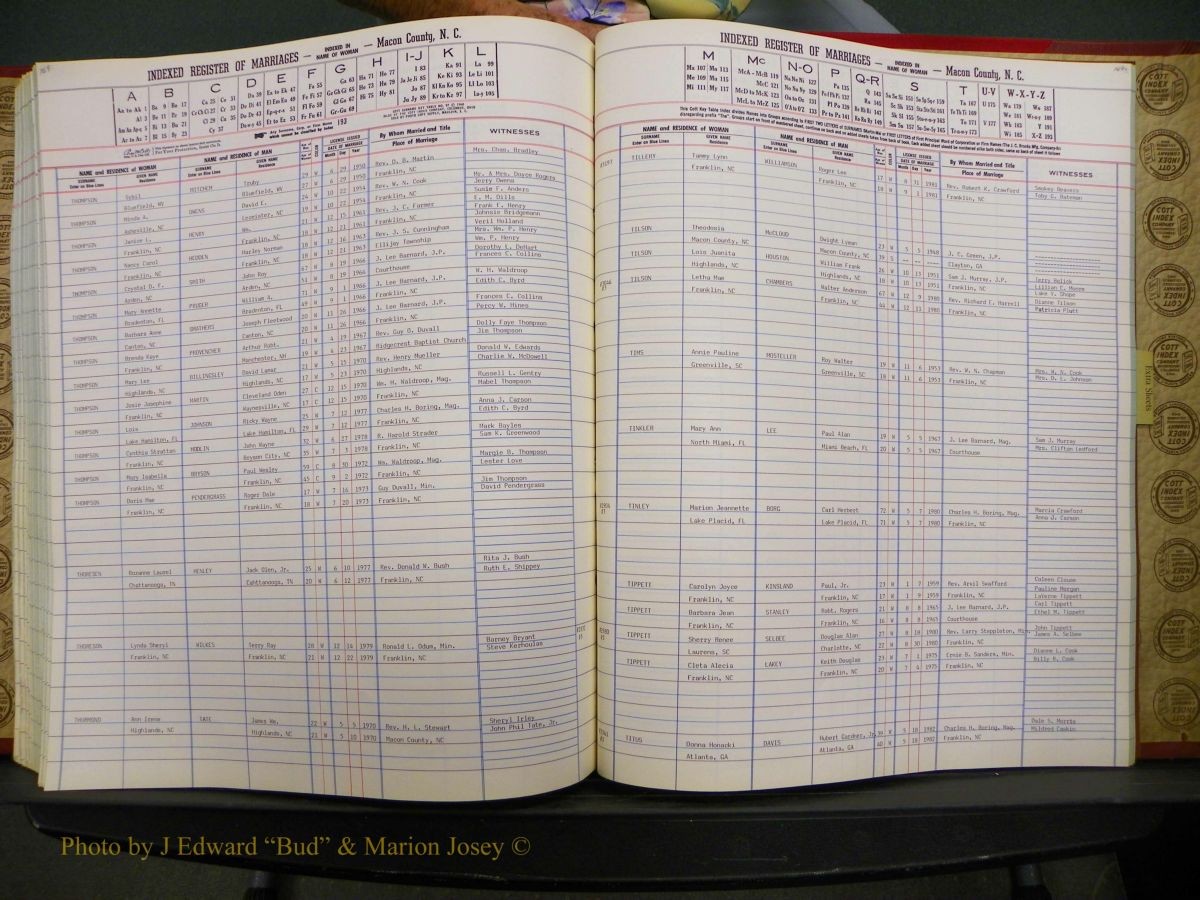 Macon Marriage Index, Male & Female 1943-1998 046.JPG