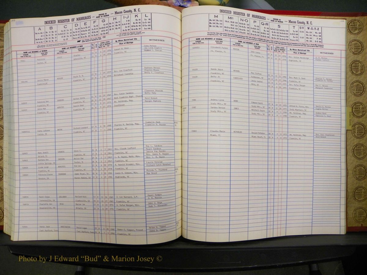 Macon Marriage Index, Male & Female 1943-1998 049.JPG