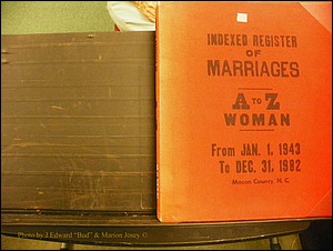 Macon Marriage Index, Male & Female 1943-1998 001.JPG