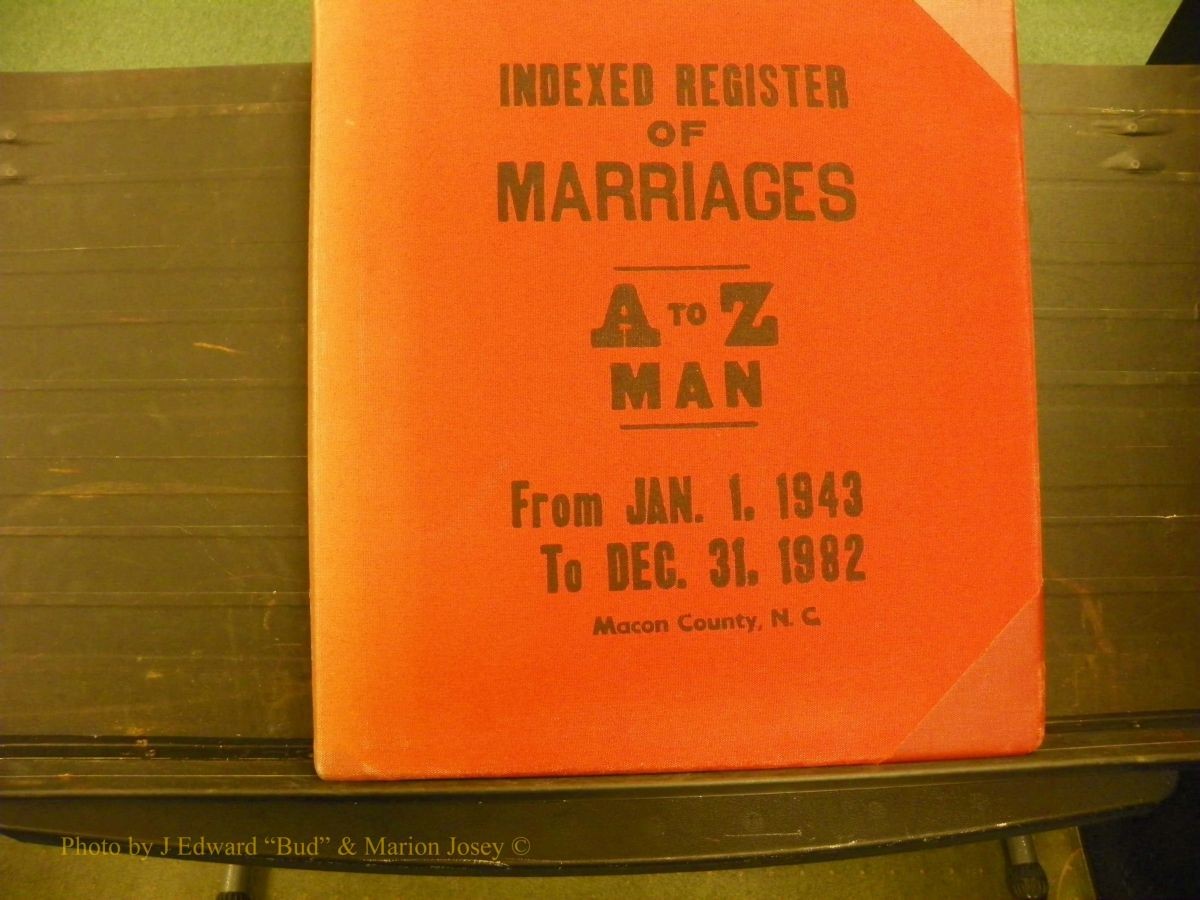 Macon Marriage Index, Male & Female, 1828-1982 458.JPG