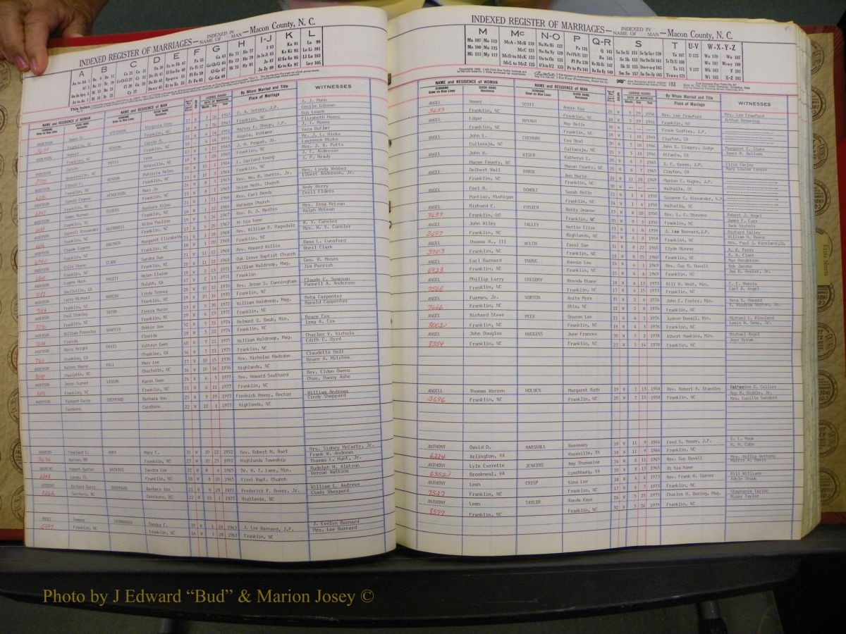 Macon Marriage Index, Male & Female, 1828-1982 463.JPG