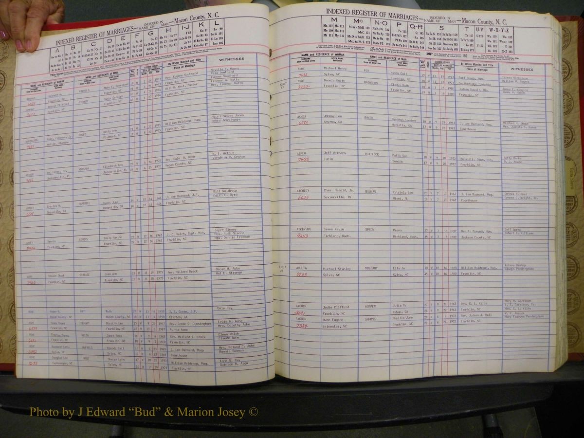 Macon Marriage Index, Male & Female, 1828-1982 467.JPG