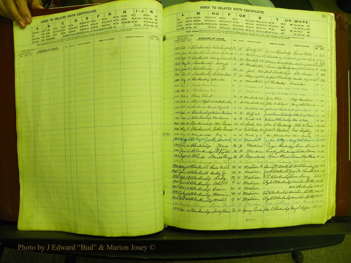 Madison Births, Delayed  + Book 1, A-K 016.JPG