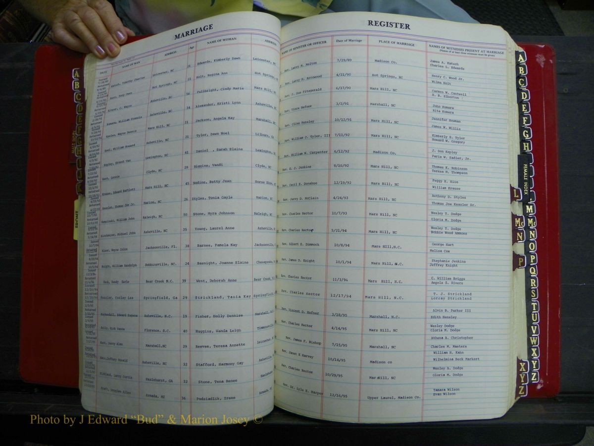 Madison Marriages, 1980-1999 057.JPG