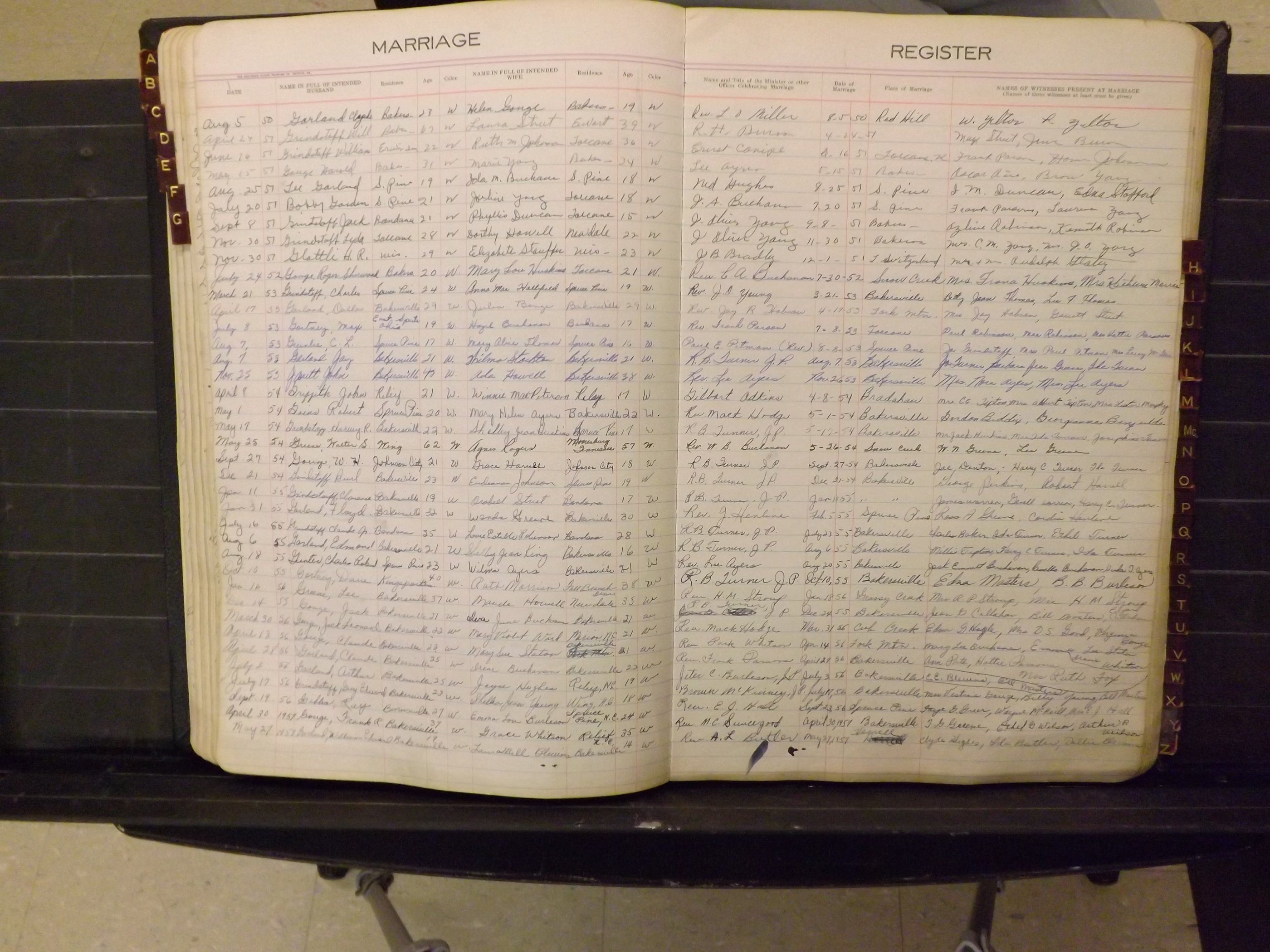Mitchell Co, NC, Marriages, A-Z, 1935-1959 (131).JPG