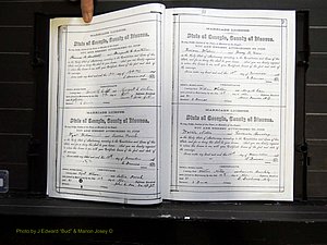 Monroe Co, GA, Marriages, Book E, 1884-1887 pg 006-007.JPG