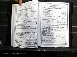 Monroe Co, GA, Marriages, Book E, 1884-1887 pg 026-027.JPG