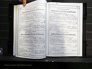 Monroe Co, GA, Marriages, Book E, 1884-1887 pg 040-041.JPG