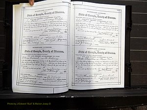 Monroe Co, GA, Marriages, Book E2, 1884-1887 pg 308-309.JPG