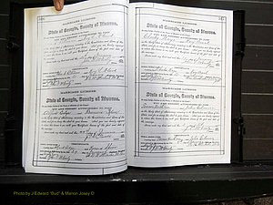 Monroe Co, GA, Marriages, Book E2, 1884-1887 pg 316-317.JPG
