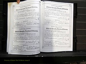 Monroe Co, GA, Marriages, Book E2, 1884-1887 pg 324-325.JPG