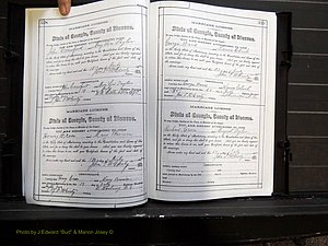 Monroe Co, GA, Marriages, Book E2, 1884-1887 pg 338-339.JPG