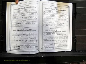 Monroe Co, GA, Marriages, Book E2, 1884-1887 pg 342-343.JPG