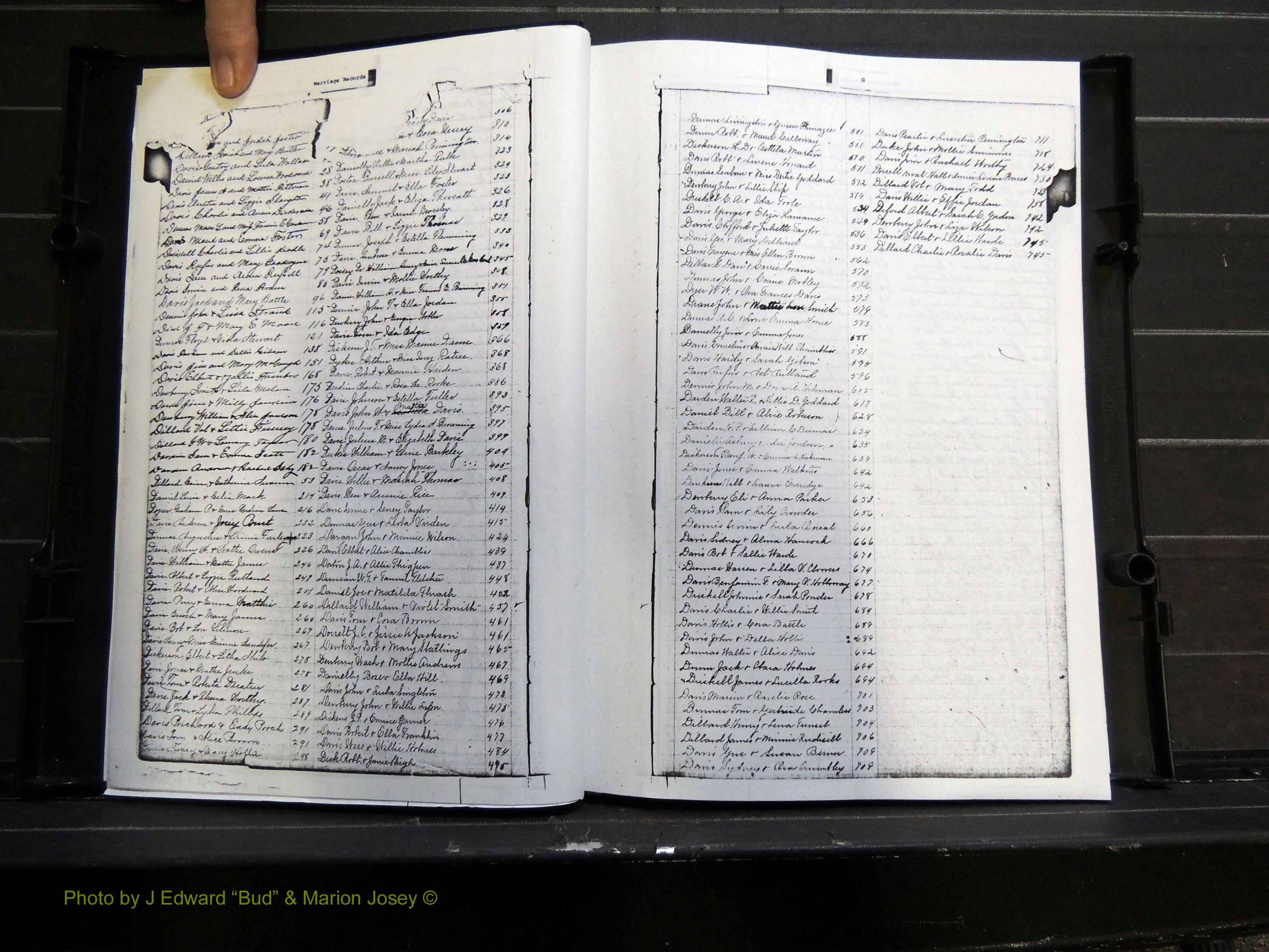 Monroe Co, GA, Marriages, Book G, 1890-1899 Index D.JPG