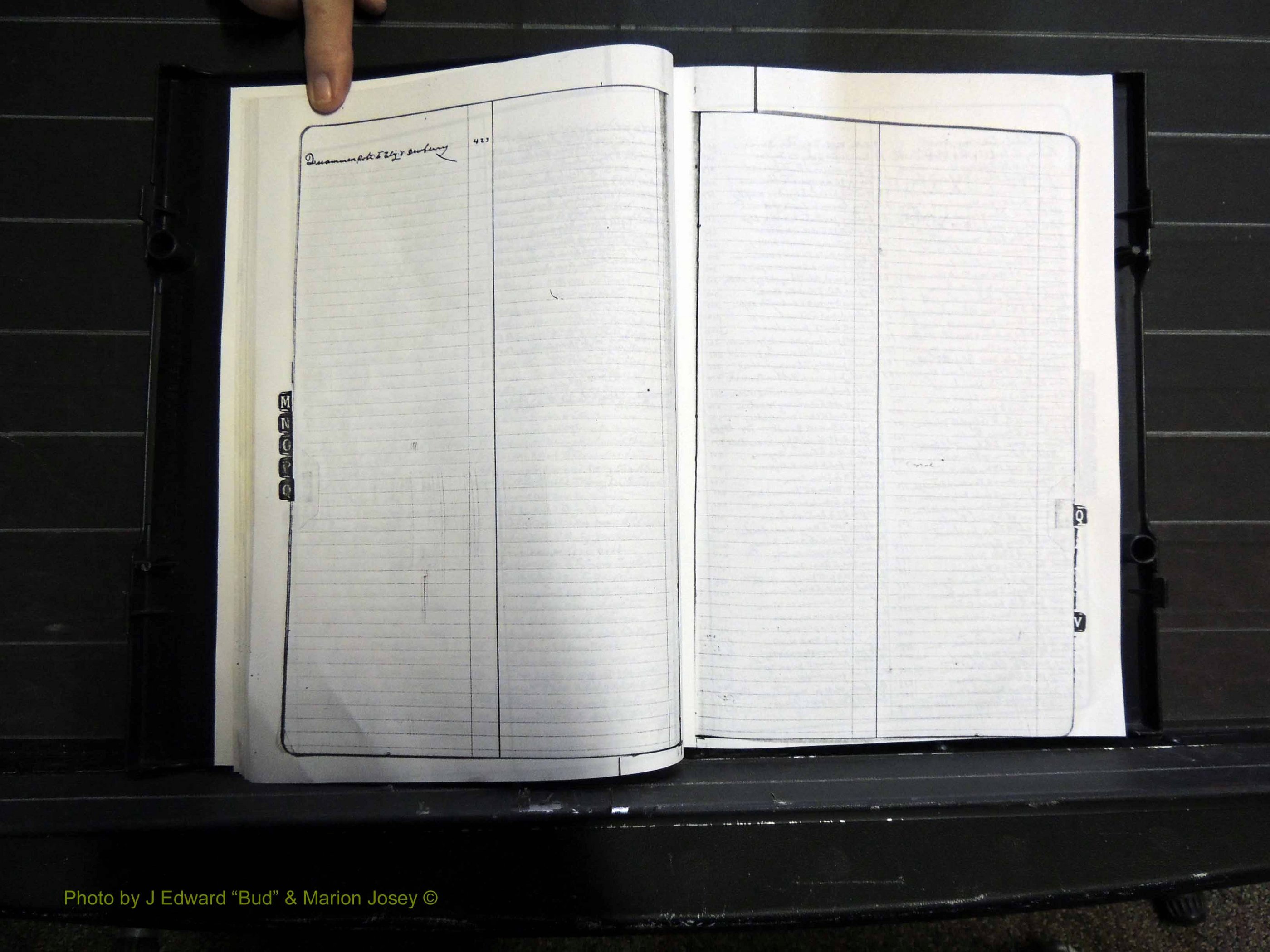 Monroe Co, GA, Marriages, Book J, 1929-1938 Index Q.JPG