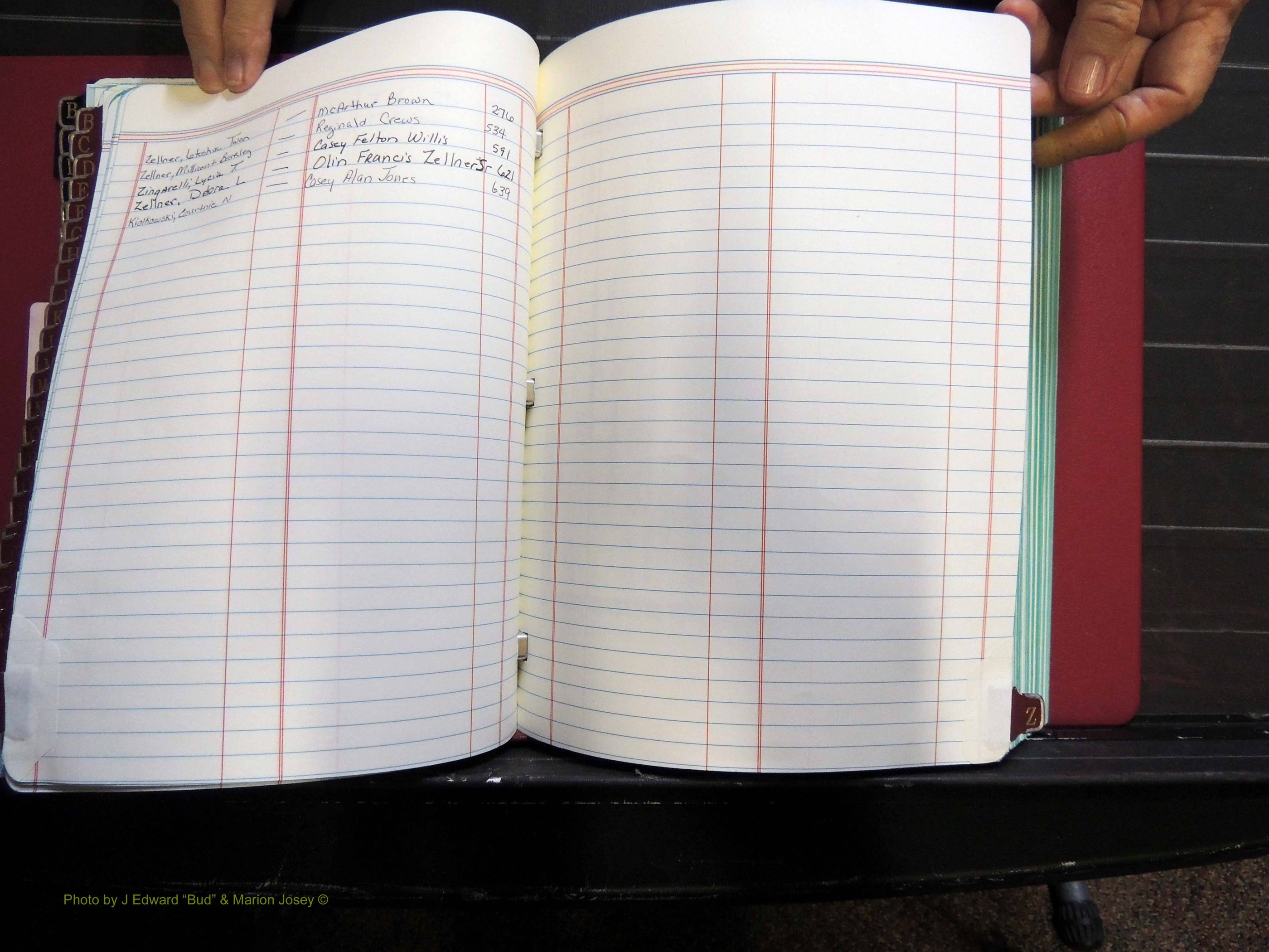 Monroe Co, GA, Marriages, Book, O, 2007-2012 Female Index Z.JPG