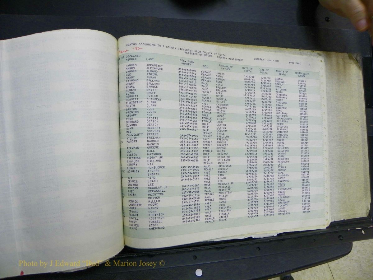 Montgomery Births, R-Z, 1867-2010 + Deaths 1913-2010 850.JPG
