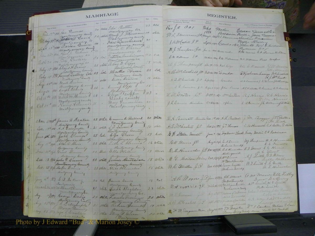 Montgomery Marriages, 1843-1977 427.JPG