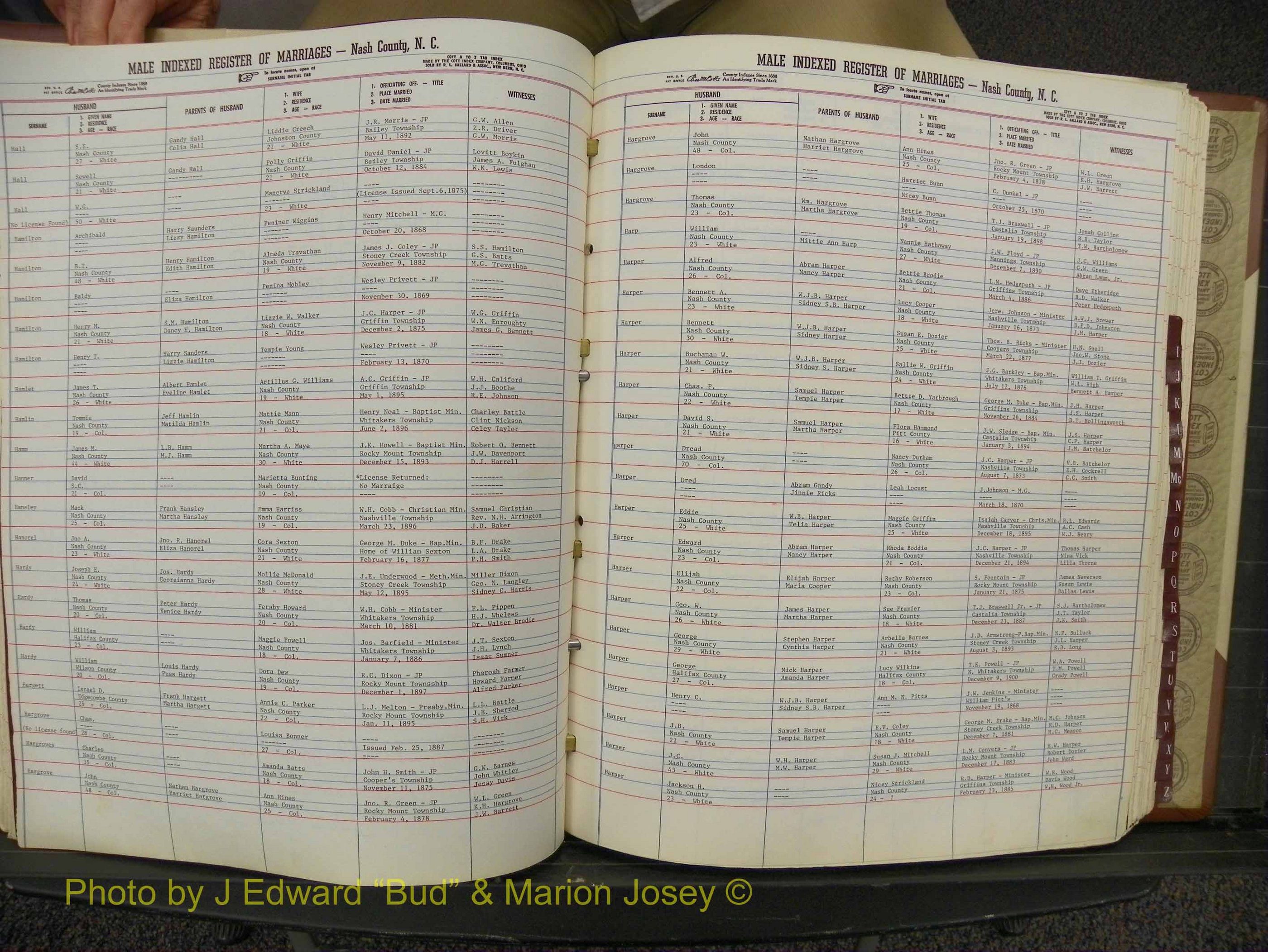 Nash Marriages, A-Z, 1862-1900 (156).JPG