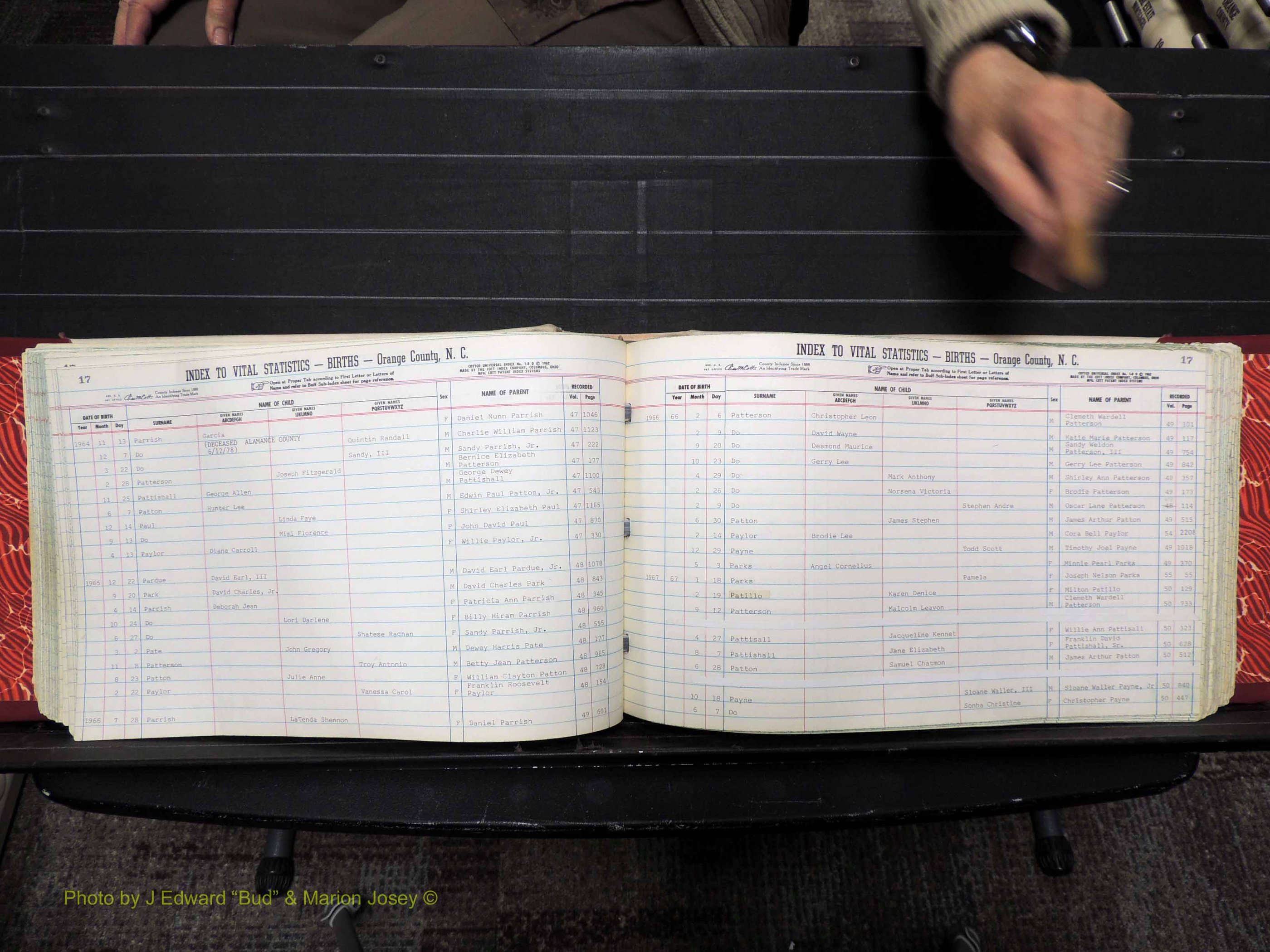Orange Co, NC, Births, N-R, 1913-1978 (163).JPG