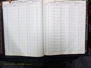 Orange Co, NC, Marriages, Female, A-L, 1911-1964 (104).JPG