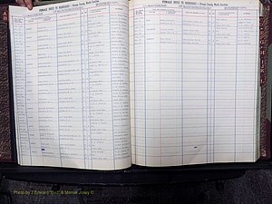 Orange Co, NC, Marriages, Female, A-L, 1911-1964 (114).JPG