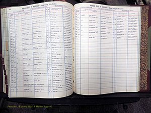 Orange Co, NC, Marriages, Female Index, M-Z, 1911-1964 (257).JPG