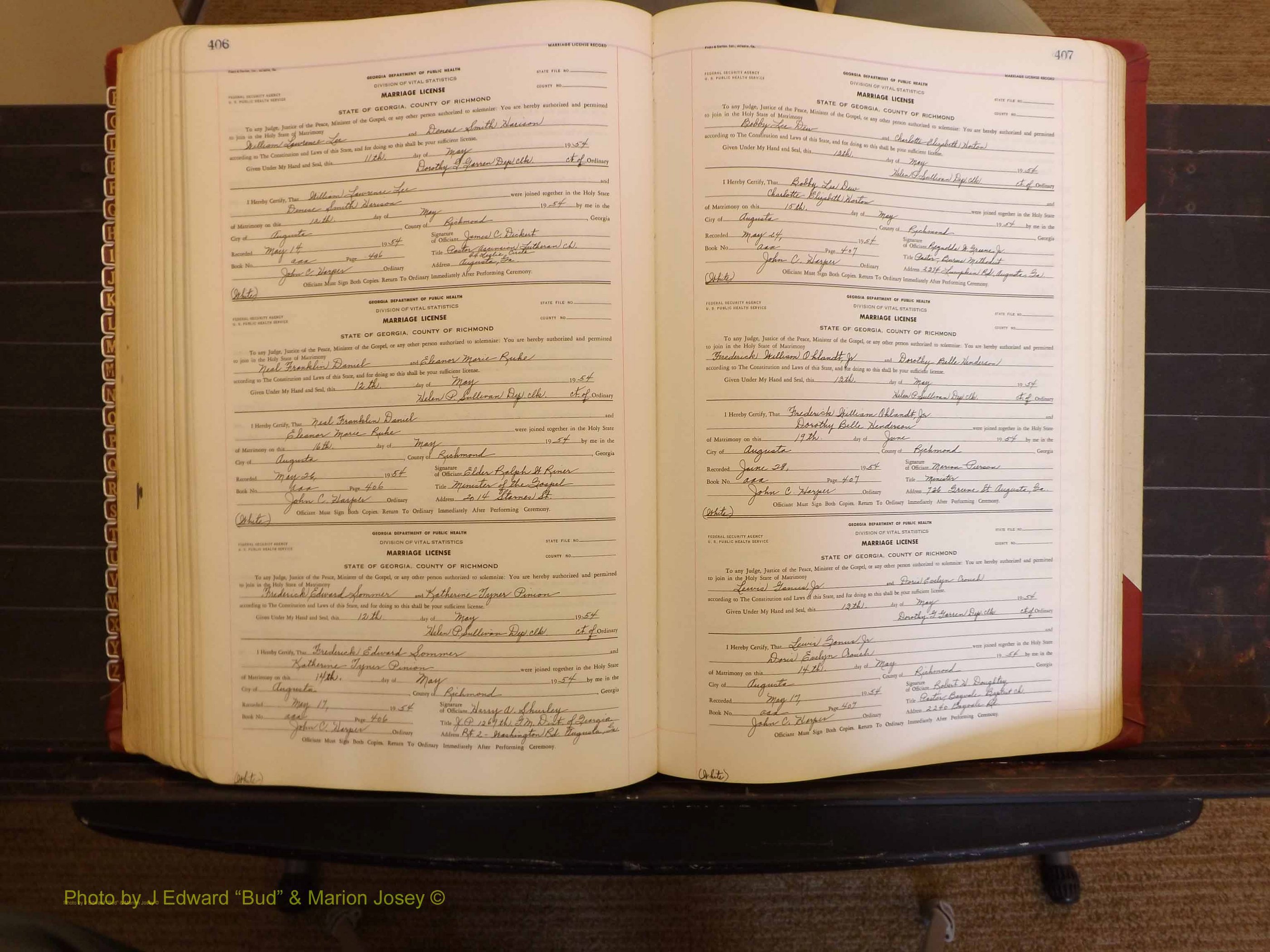 Richmond Marriages, AAA, 1952-1953 P 406-047.JPG