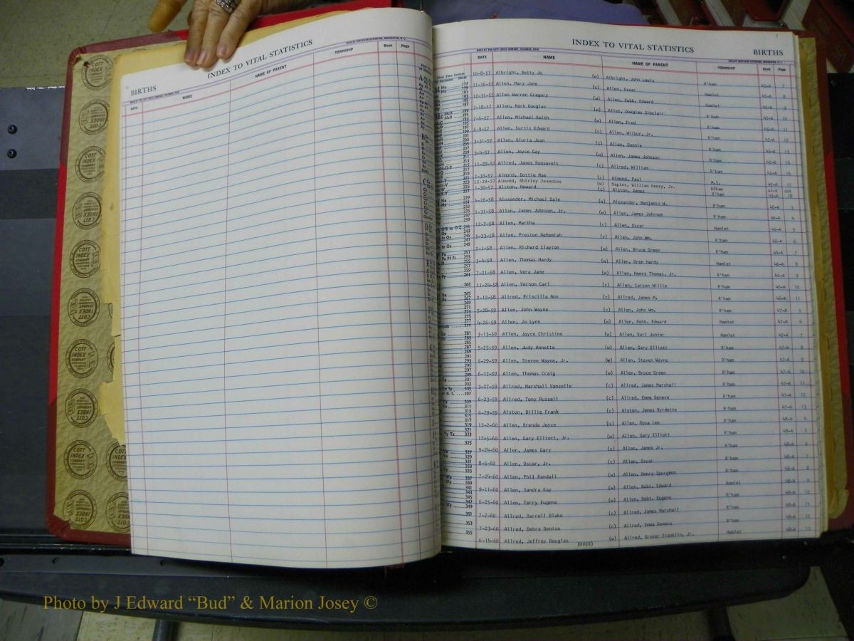 Richmond Births, A-Z, 1946-1989 256.JPG