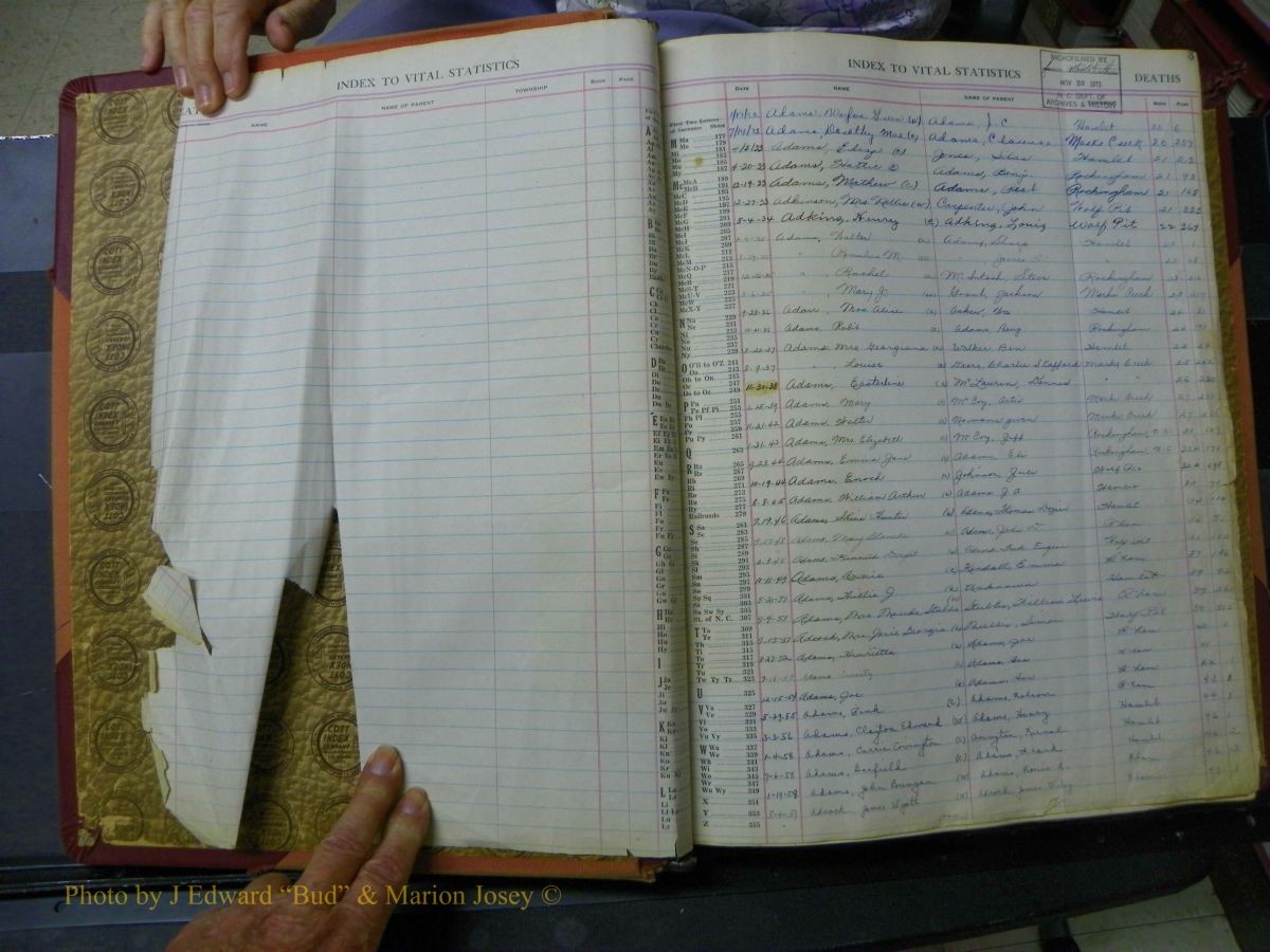 Richmond Births, 1900 + Deaths, 1914-1967 480.JPG