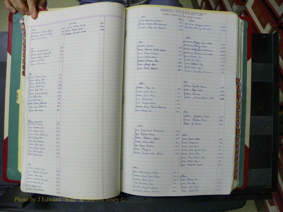 Richmond Marriages, 1938-1995 296.JPG