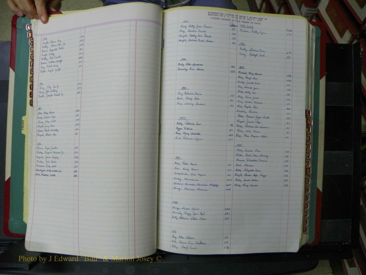 Richmond Marriages, 1938-1995 299.JPG