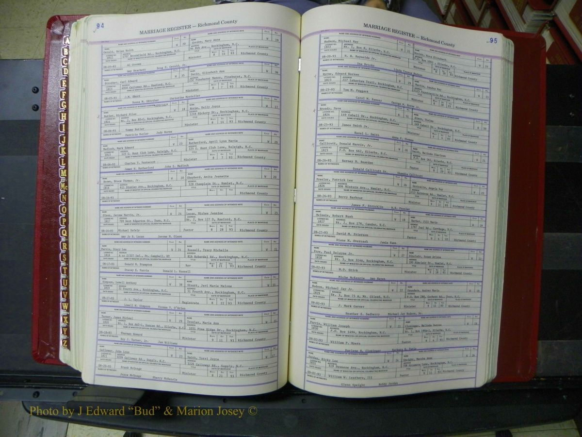 Richmond Marriages, 1938-1995 624.JPG