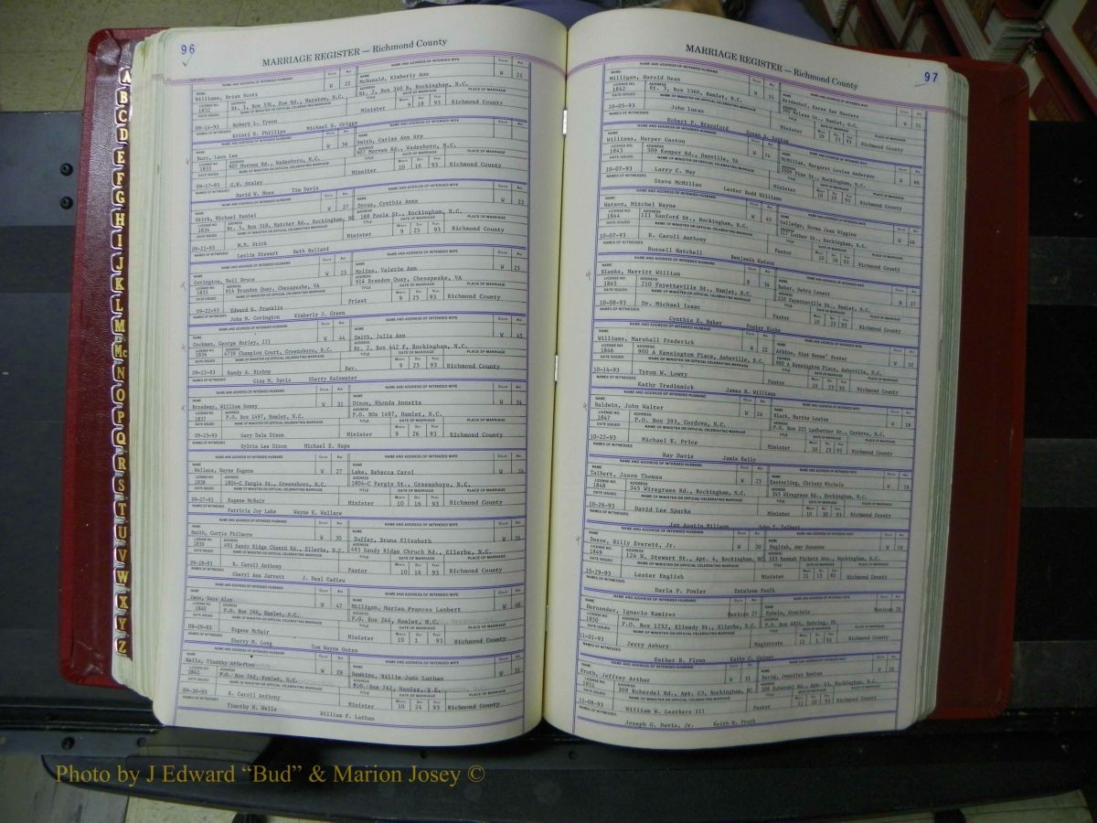 Richmond Marriages, 1938-1995 625.JPG