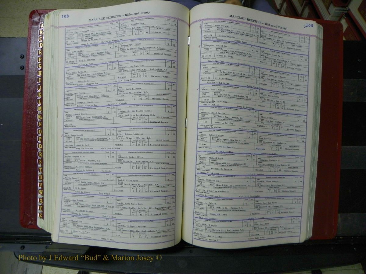 Richmond Marriages, 1938-1995 631.JPG