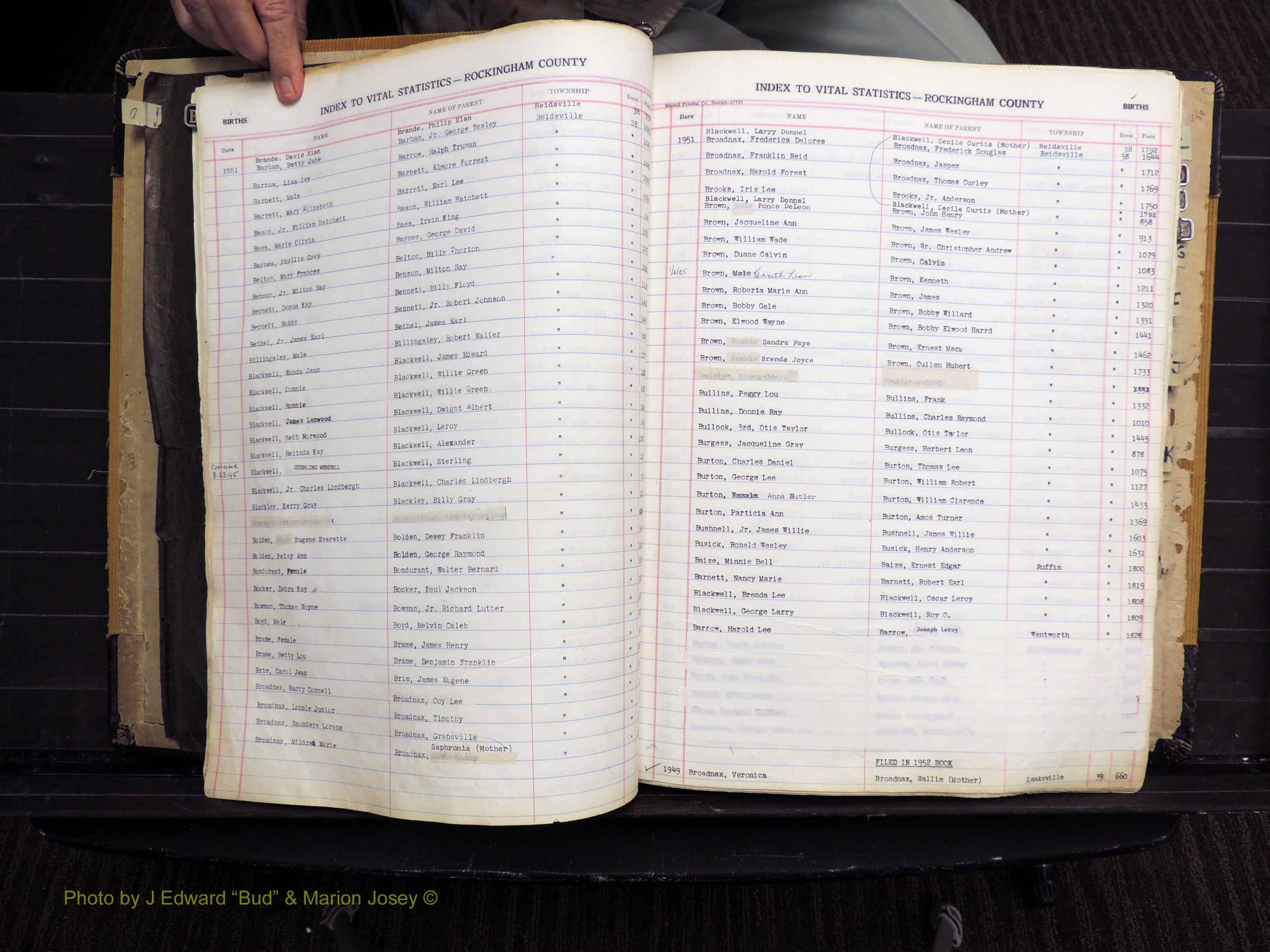 Rockingham Co, NC, Births, 1949-1967 (121).JPG