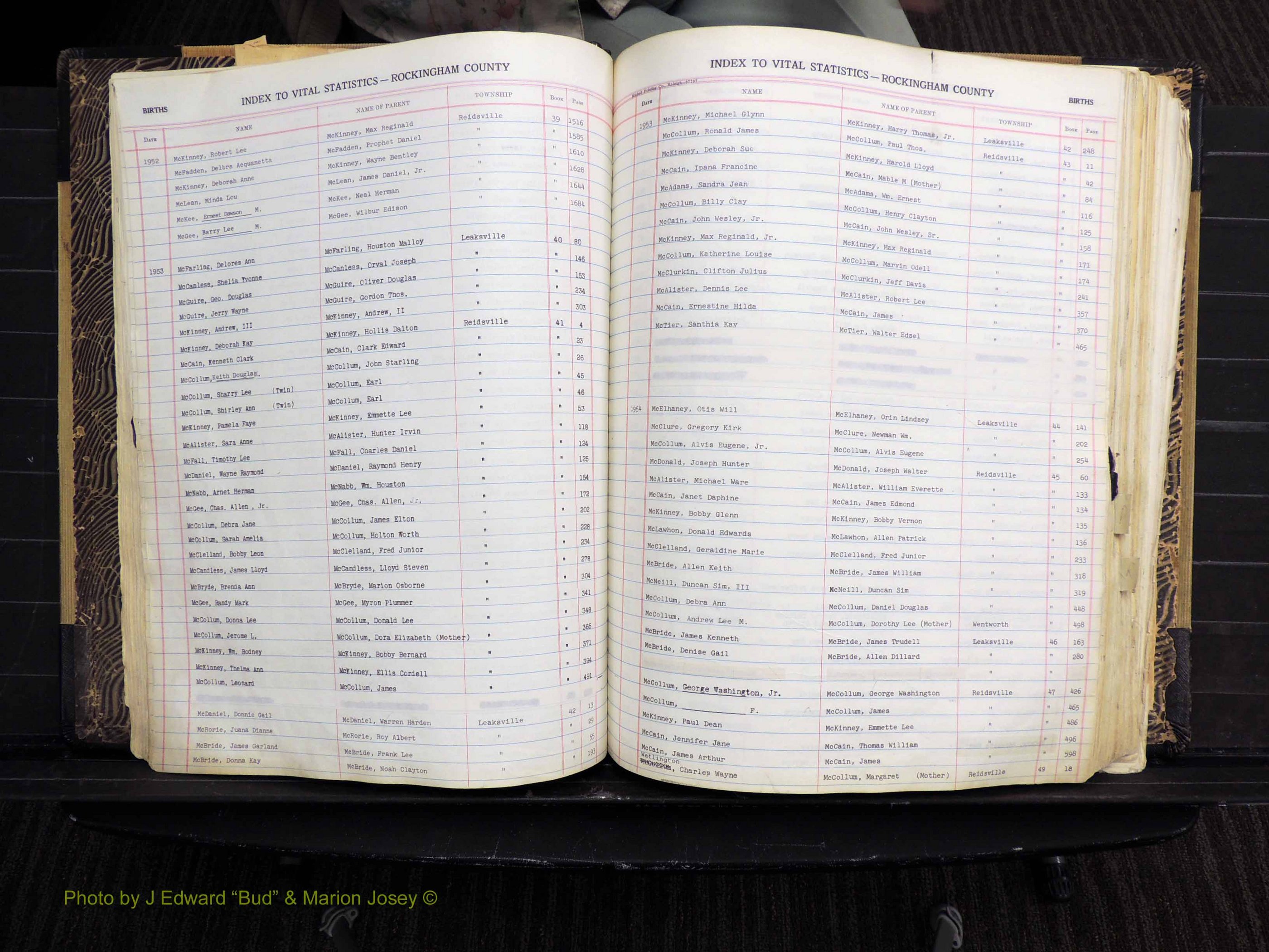 Rockingham Co, NC, Births, Mc-Z, 1949-1967 (140).JPG