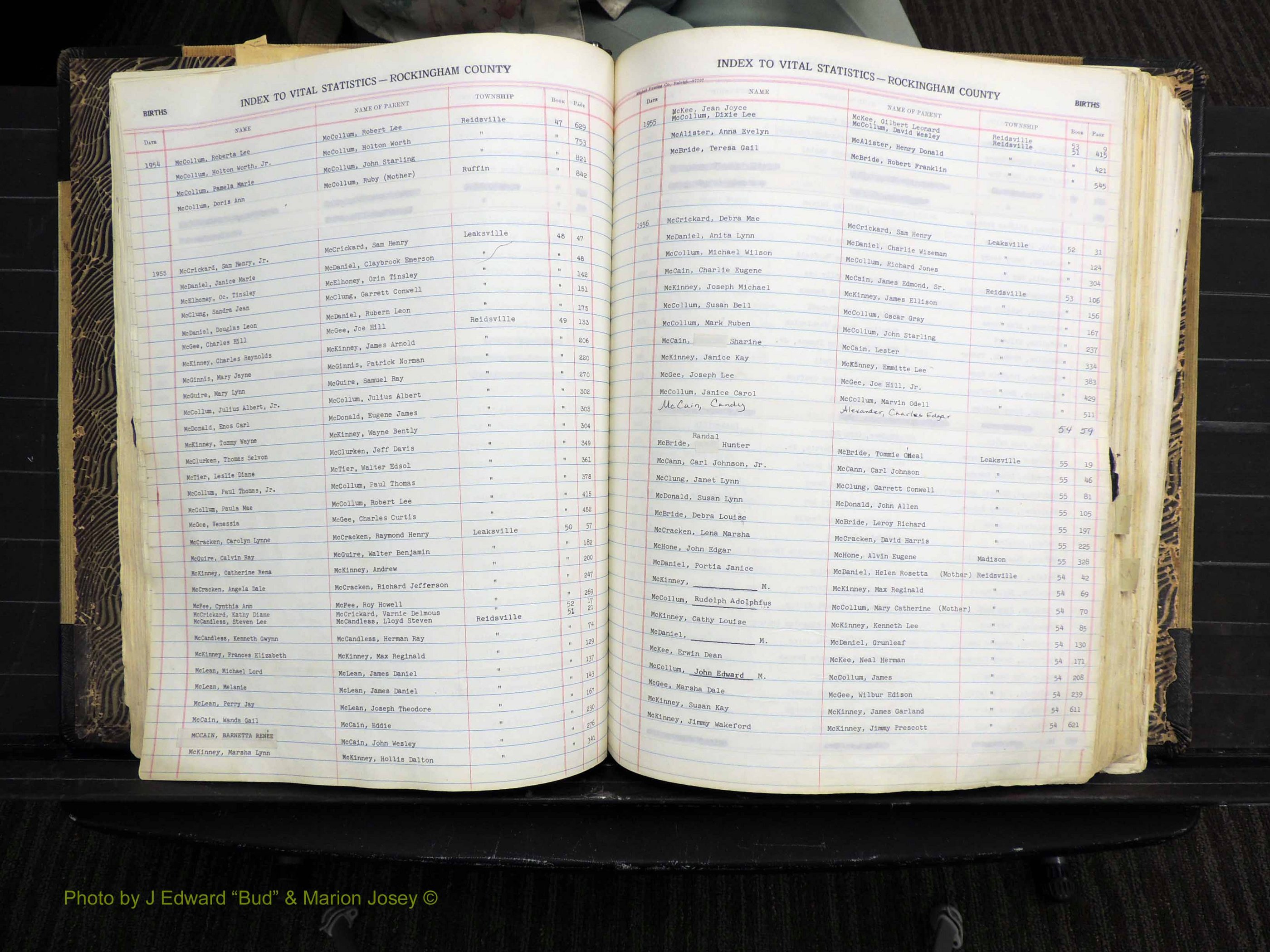 Rockingham Co, NC, Births, Mc-Z, 1949-1967 (141).JPG