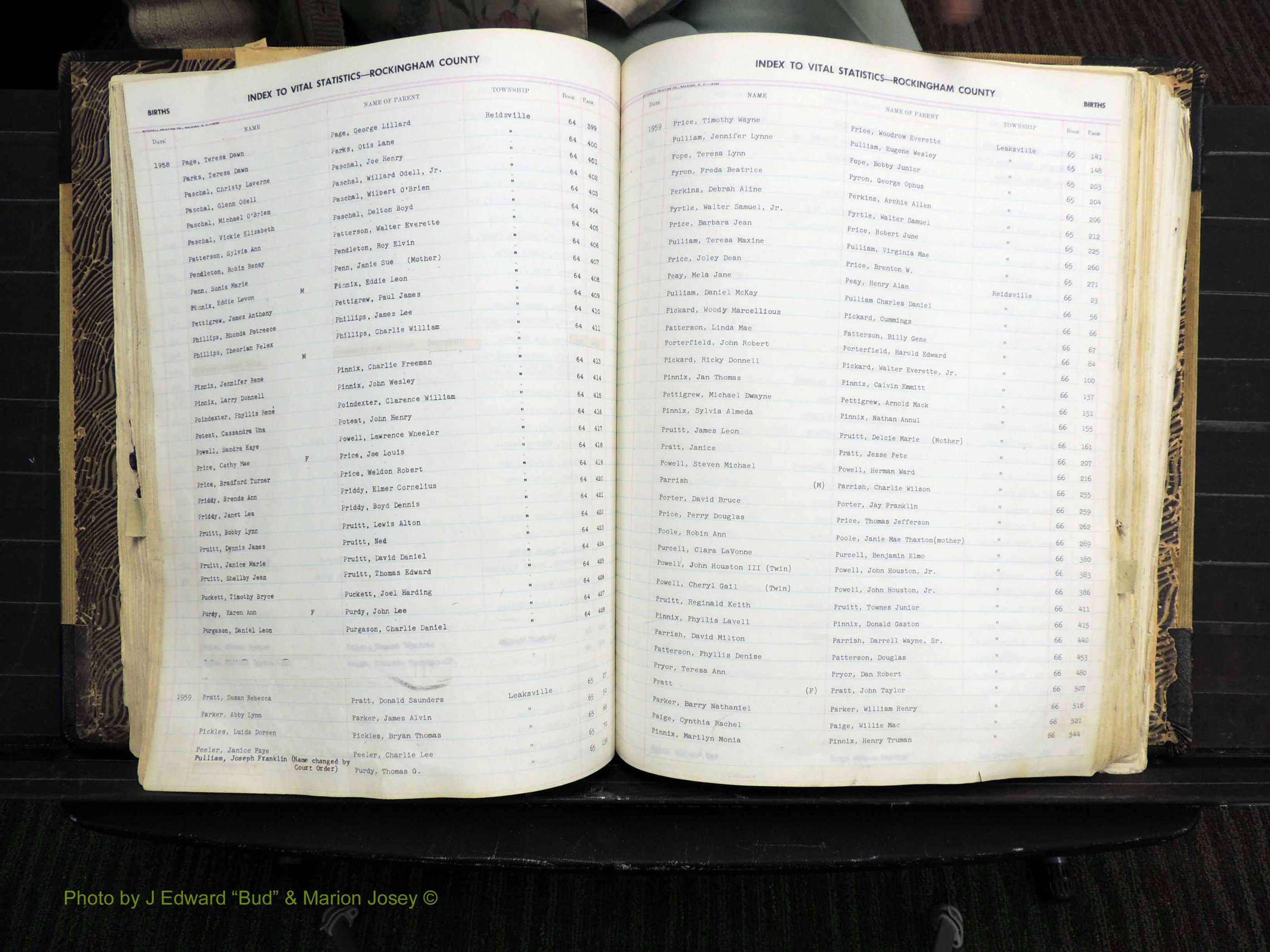 Rockingham Co, NC, Births, Mc-Z, 1949-1967 (177).JPG