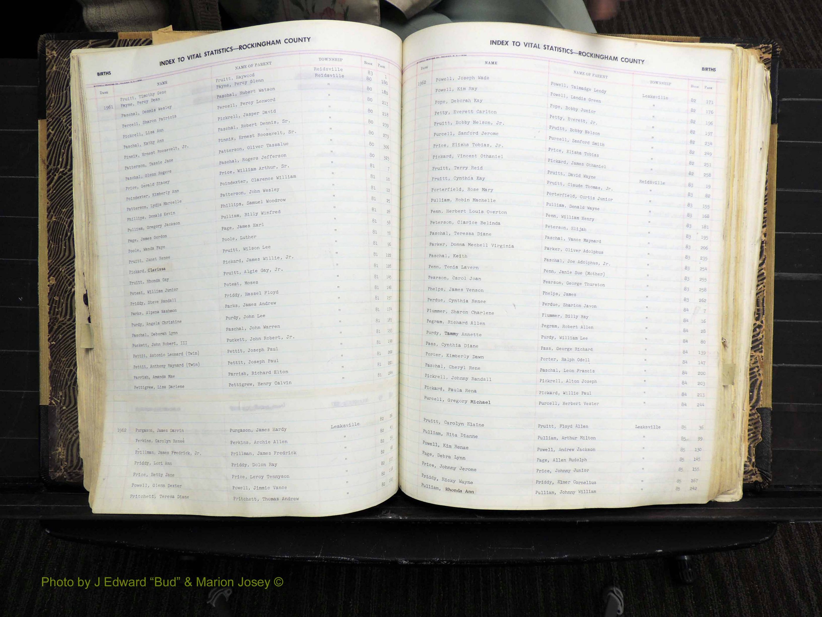 Rockingham Co, NC, Births, Mc-Z, 1949-1967 (181).JPG