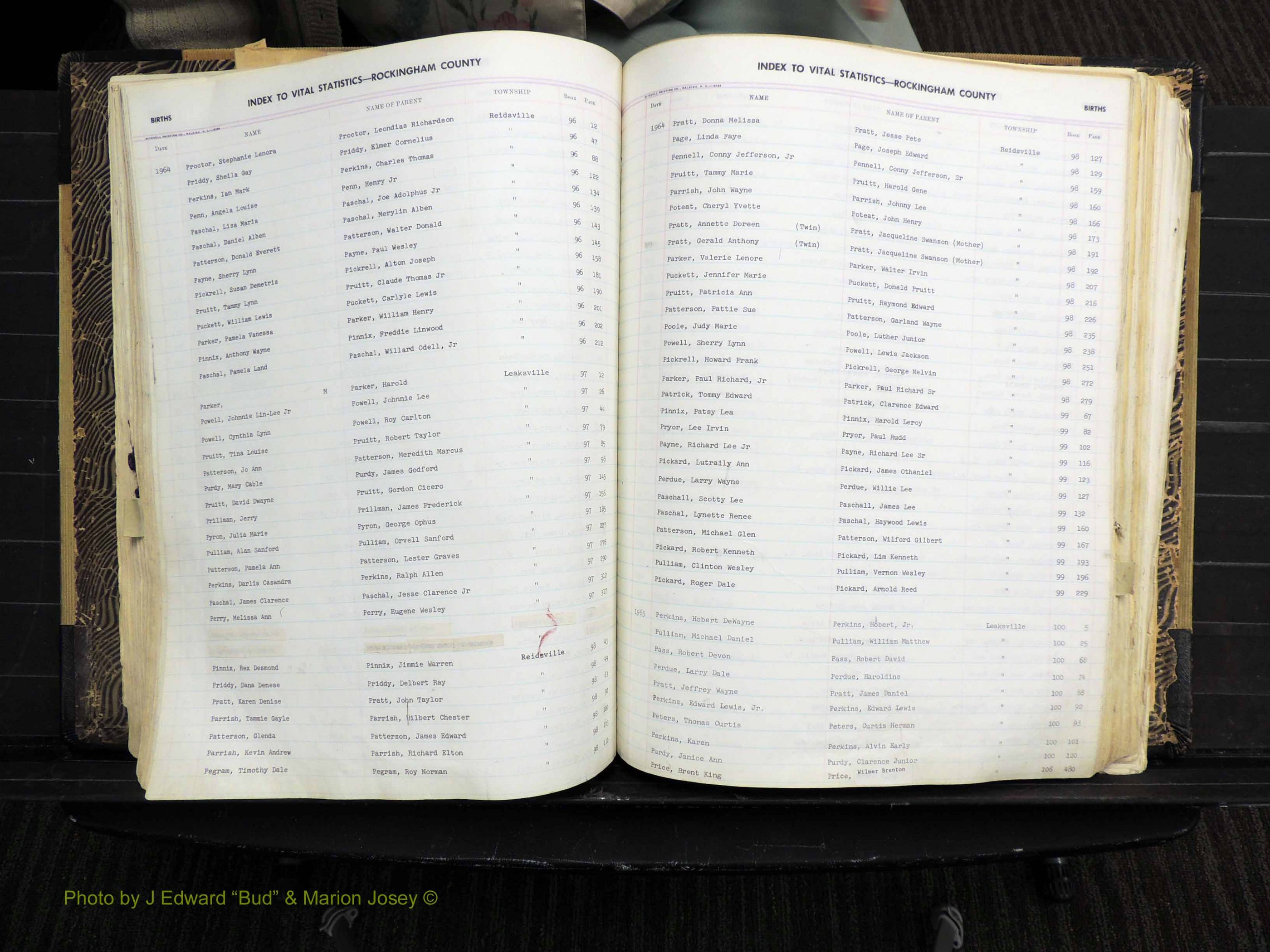 Rockingham Co, NC, Births, Mc-Z, 1949-1967 (184).JPG
