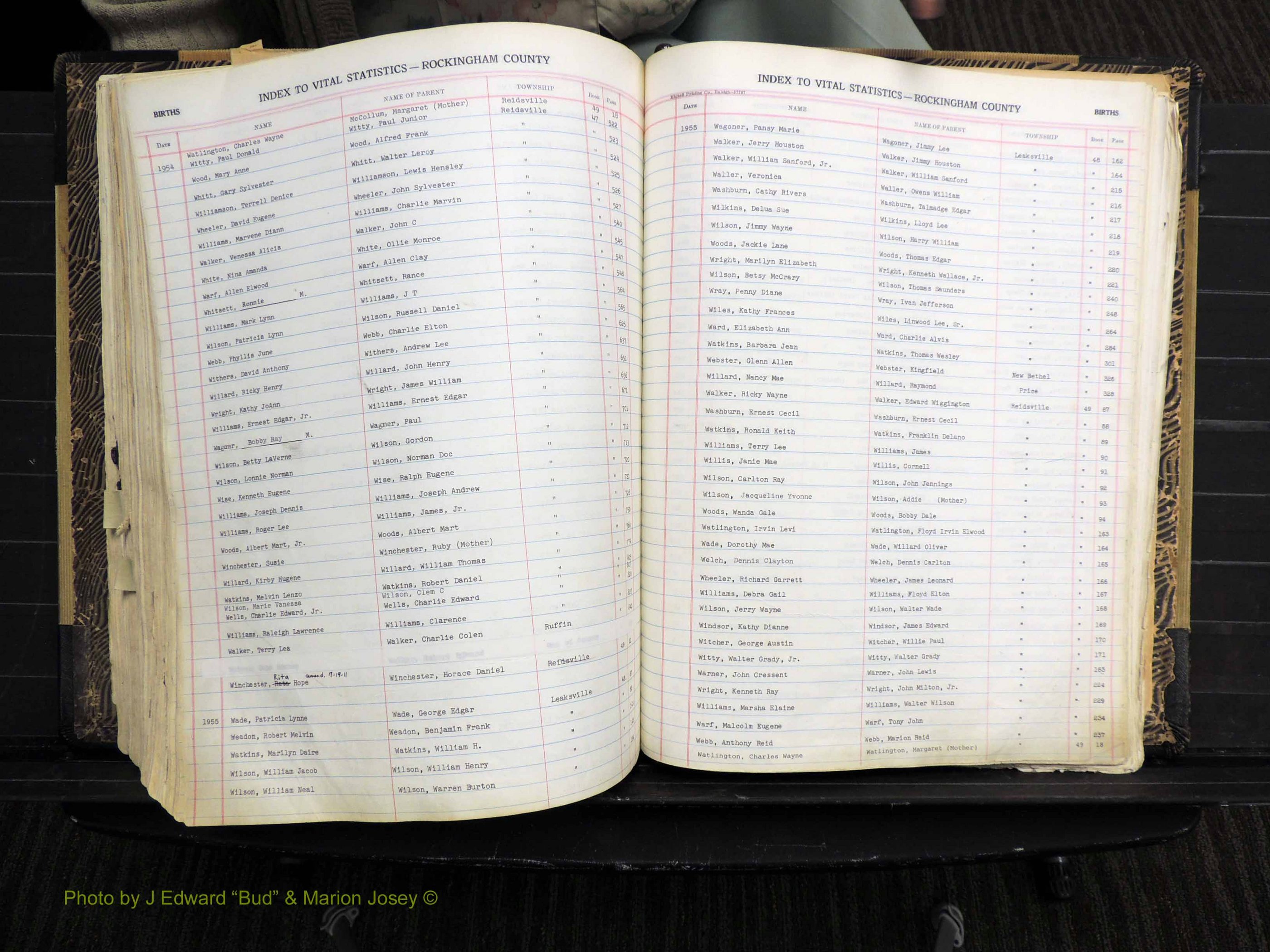 Rockingham Co, NC, Births, Mc-Z, 1949-1967 (299).JPG